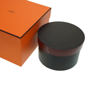 新品同様 エルメス ウッド ツイリーボックス  マルチケース ダークブラウン 0167【中古】HERMES