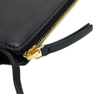 新品同様 ザ ロウ ニュー ミニ ツイン W1236 ショルダーバッグ レザー ブラック 黒 0169【中古】THE ROW NU Mini TWIN