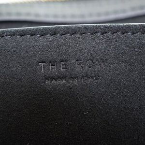 新品同様 ザ ロウ ニュー ミニ ツイン W1236 ショルダーバッグ レザー ブラック 黒 0169【中古】THE ROW NU Mini TWIN