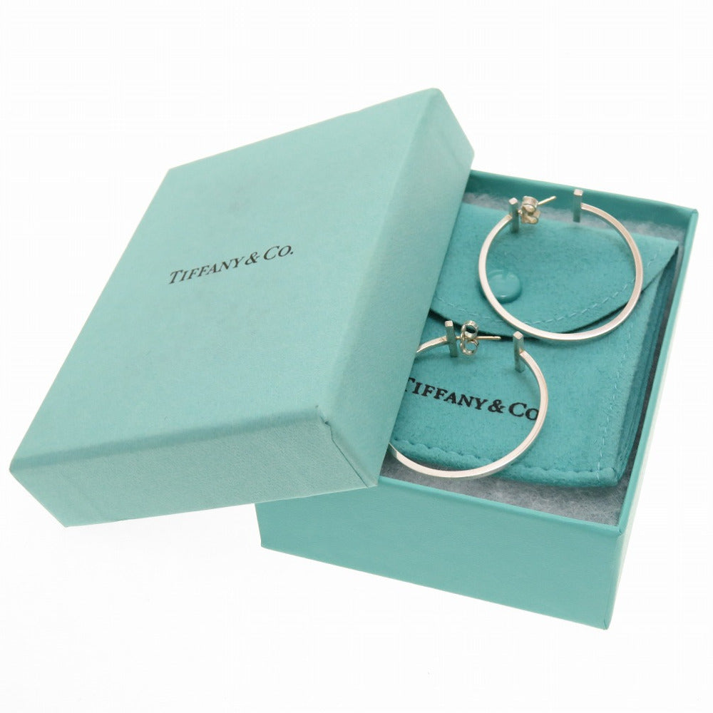 ティファニー Tワイヤー フープ ピアス シルバー925 アクセサリー 0174 【中古】 TIFFANY&Co.