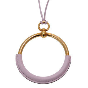 未使用 エルメス グランドループネックレス ヴォースイフト モーヴペール T刻印 ネックレス アクセサリー 0188 【中古】 HERMES