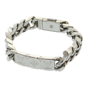 美品 ルイ ヴィトン チェーンブレスレット モノグラム M00270 ブレスレット メタル シルバー アクセサリー LV 0189 【中古】 LOUIS VUITTON