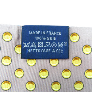 新品同様 エルメス ツイリー グラン トゥラララ シルク マリン マロングラッセ ゴールド スカーフ 0239【中古】HERMES