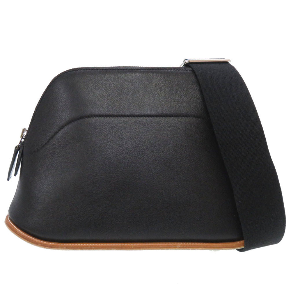 美品 エルメス ボリードスケート31 デッサン2 エヴァ―グレイン ブラック シルバー金具 B刻印(2023年製) ショルダーバッグ バッグ 黒 0263 【中古】 HERMES ボリード エバーグレイン