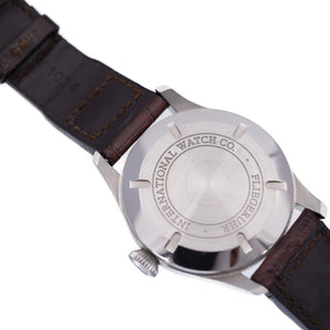 美品 IWC インターナショナルウォッチカンパニー IW325512 MARK XVI パイロットウォッチ 自動巻き 腕時計 SS/マットクロコ 0001【中古】IWC メンズ