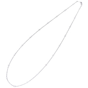 美品 ティファニー バイザヤード 20Pダイヤ Pt950 ネックレス プラチナ/ダイヤモンド アクセサリー ジュエリー 0004【中古】TIFFANY&Co. レディース