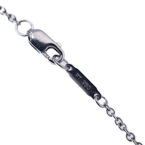 美品 ティファニー バイザヤード 20Pダイヤ Pt950 ネックレス プラチナ/ダイヤモンド アクセサリー ジュエリー 0004【中古】TIFFANY&Co. レディース