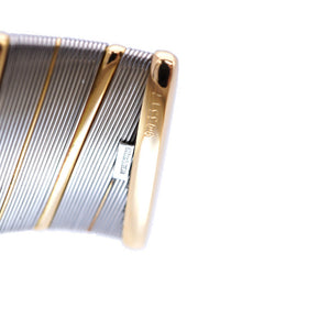 新品同様 カルティエ アンティーク バングル K18YG/SS アクセサリー ジュエリー 0008【中古】CARTIER