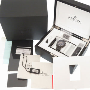 新品同様 ゼニス デファイ エル・プリメロ21  スケルトン 49.9000.9004/78 ブラックセラミック 自動巻き  腕時計 黒 0012【中古】ZENITH DEFY メンズ