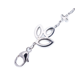 美品 ハリーウィンストン リリークラスター Pt950/ダイヤモンド ブレスレット プラチナ ダイヤ ジュエリー アクセサリー 0014【中古】HARRY WINSTON