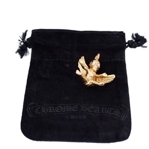 新品同様 クロムハーツ ハリスティータ 22K ダイヤ ペンダント トップ ネックレス チャーム K22YG/ダイヤモンド ゴールド ジュエリー アクセサリー 0015【中古】CHROME HEARTS