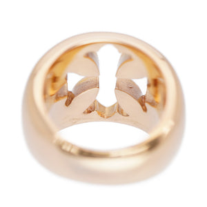 美品 クロムハーツ 22K ネガティブスペース CHプラス リング K22イエローゴールド 指輪 12号 0016【中古】CHROME HEARTS