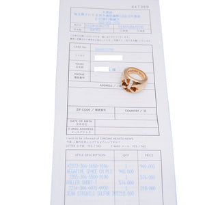 美品 クロムハーツ 22K ネガティブスペース CHプラス リング K22イエローゴールド 指輪 12号 0016【中古】CHROME HEARTS