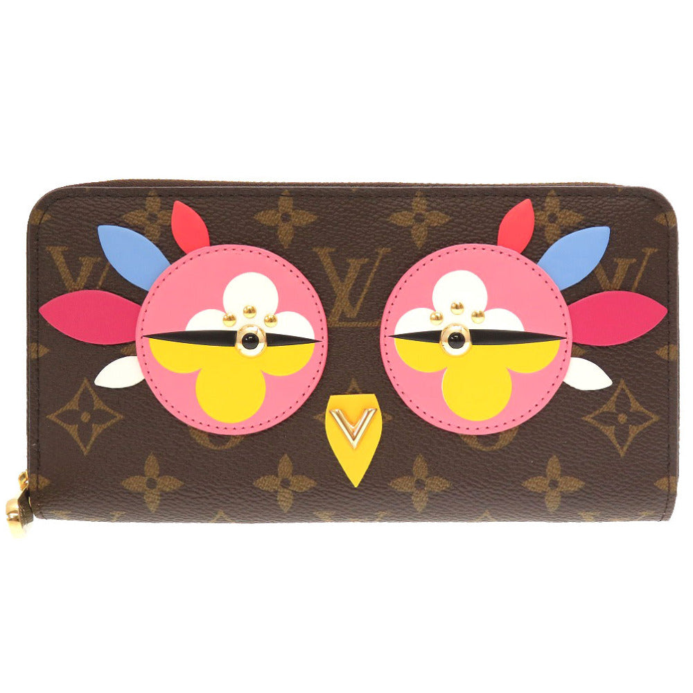 未使用 ルイ ヴィトン モノグラム ジッピーウォレット ラブリーバード M62414 ラウンドファスナー 長財布 財布 LV 0019 【中古】 LOUIS VUITTON