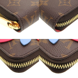 未使用 ルイ ヴィトン モノグラム ジッピーウォレット ラブリーバード M62414 ラウンドファスナー 長財布 財布 LV 0019 【中古】 LOUIS VUITTON