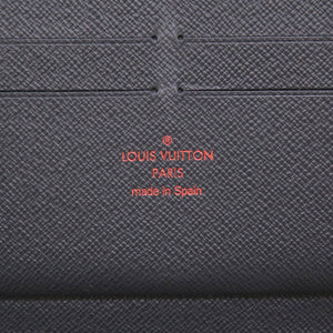 新品同様 ルイ ヴィトン モノグラムインク アップサイドダウン Ｍ62931 ジッピーオーガナイザー ネイビー ラウンドファスナー長財布 財布 LV 0020 【中古】 LOUIS VUITTON