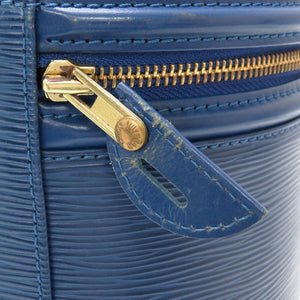 ルイ ヴィトン エピ カンヌ ブルー M48035 ハンドバッグ バッグ 青 LV 0030 【中古】 LOUIS VUITTON