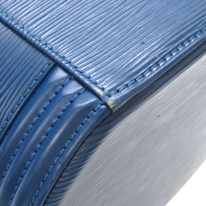 ルイ ヴィトン エピ カンヌ ブルー M48035 ハンドバッグ バッグ 青 LV 0030 【中古】 LOUIS VUITTON