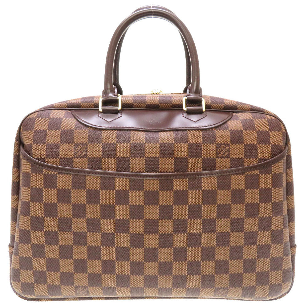 新品同様 ルイ ヴィトン ダミエ ドーヴィル SPオーダー エベヌ N47272 ボストンバッグ ハンドバッグ SPO バッグ LV 0049 【中古】 LOUIS VUITTON