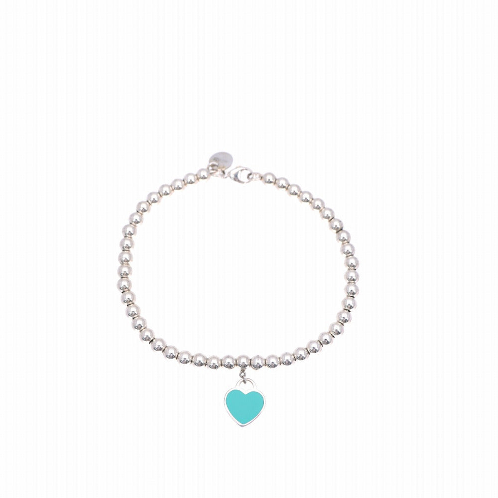 美品 ティファニー リターン トゥ ティファニー ハート ブレスレット シルバー925 アクセサリー 0057【中古】TIFFANY&Co. レディース