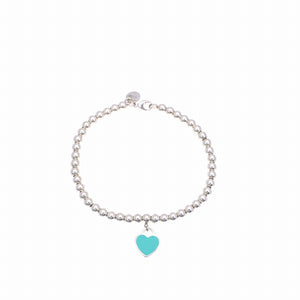 美品 ティファニー リターン トゥ ティファニー ハート ブレスレット シルバー925 アクセサリー 0057【中古】TIFFANY&Co. レディース