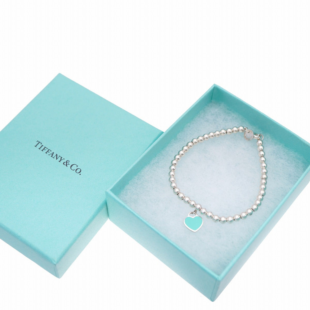 美品 ティファニー リターン トゥ ティファニー ハート ブレスレット シルバー925 アクセサリー 0057【中古】TIFFANY&Co. レディース