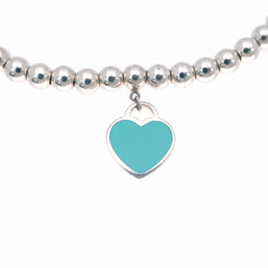 美品 ティファニー リターン トゥ ティファニー ハート ブレスレット シルバー925 アクセサリー 0057【中古】TIFFANY&Co. レディース
