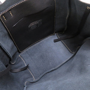 美品 モロー パリ レザー ブラック トートバッグ バッグ 黒 0058 【中古】 MOREAU PARIS