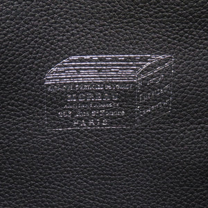 美品 モロー パリ レザー ブラック トートバッグ バッグ 黒 0058 【中古】 MOREAU PARIS