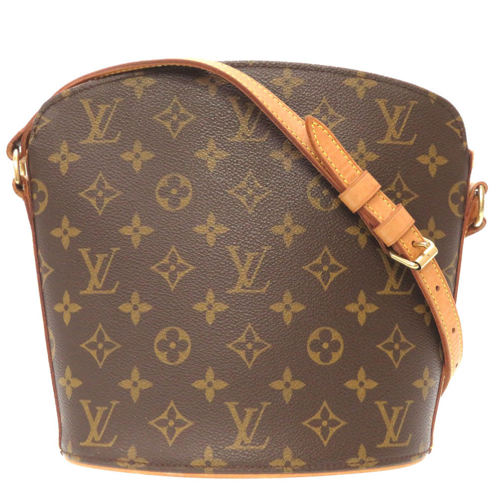ベタ無し ルイ ヴィトン モノグラム ドルーオ M51290 ショルダーバッグ バッグ LV 0060 【中古】 LOUIS VUITTON