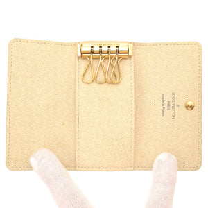 ルイ ヴィトン ダミエアズール ミュルティクレ4 N60020 4連 キーケース LV 0062 【中古】 LOUIS VUITTON