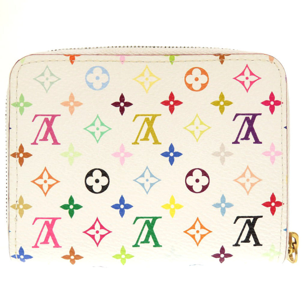 新品同様 ルイ ヴィトン モノグラムマルチカラー ジッピーコインパース ブロン M93741 コインケース 小銭入れ 財布 白 LV 0063 【中古】 LOUIS VUITTON