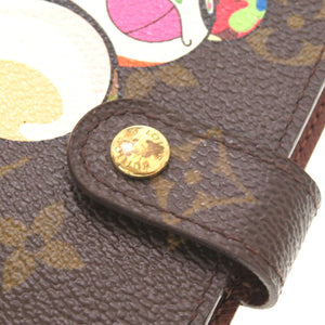 ベタ無し ルイ ヴィトンモノグラム パンダ アジェンダPM モノグラム 村上隆 R20011 手帳カバー LV 0065 【中古】 LOUIS VUITTON