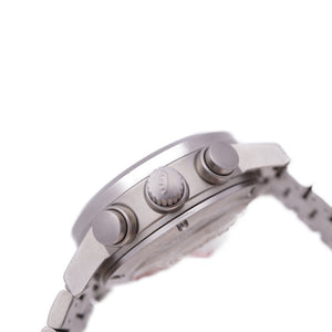 美品 フォルティス スペースマティック クロノグラフ 625.22.141.1 自動巻き 腕時計 SS ブラック 黒文字盤 0069【中古】FORTIS メンズ