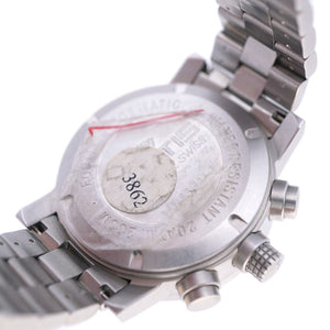 美品 フォルティス スペースマティック クロノグラフ 625.22.141.1 自動巻き 腕時計 SS ブラック 黒文字盤 0069【中古】FORTIS メンズ