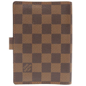美品 ルイ ヴィトン ダミエ アジェンダPM エベヌ R20700 手帳カバー 手帳 LV 0072 【中古】 LOUIS VUITTON