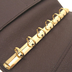 美品 ルイ ヴィトン ダミエ アジェンダPM エベヌ R20700 手帳カバー 手帳 LV 0072 【中古】 LOUIS VUITTON