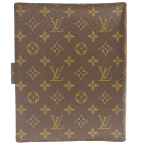 ベタ無し 美品 ルイ ヴィトン モノグラム アジェンダGM R20106 手帳カバー 手帳 LV 0074 【中古】 LOUIS VUITTON