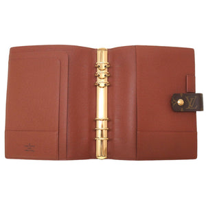 ベタ無し 美品 ルイ ヴィトン モノグラム アジェンダGM R20106 手帳カバー 手帳 LV 0074 【中古】 LOUIS VUITTON