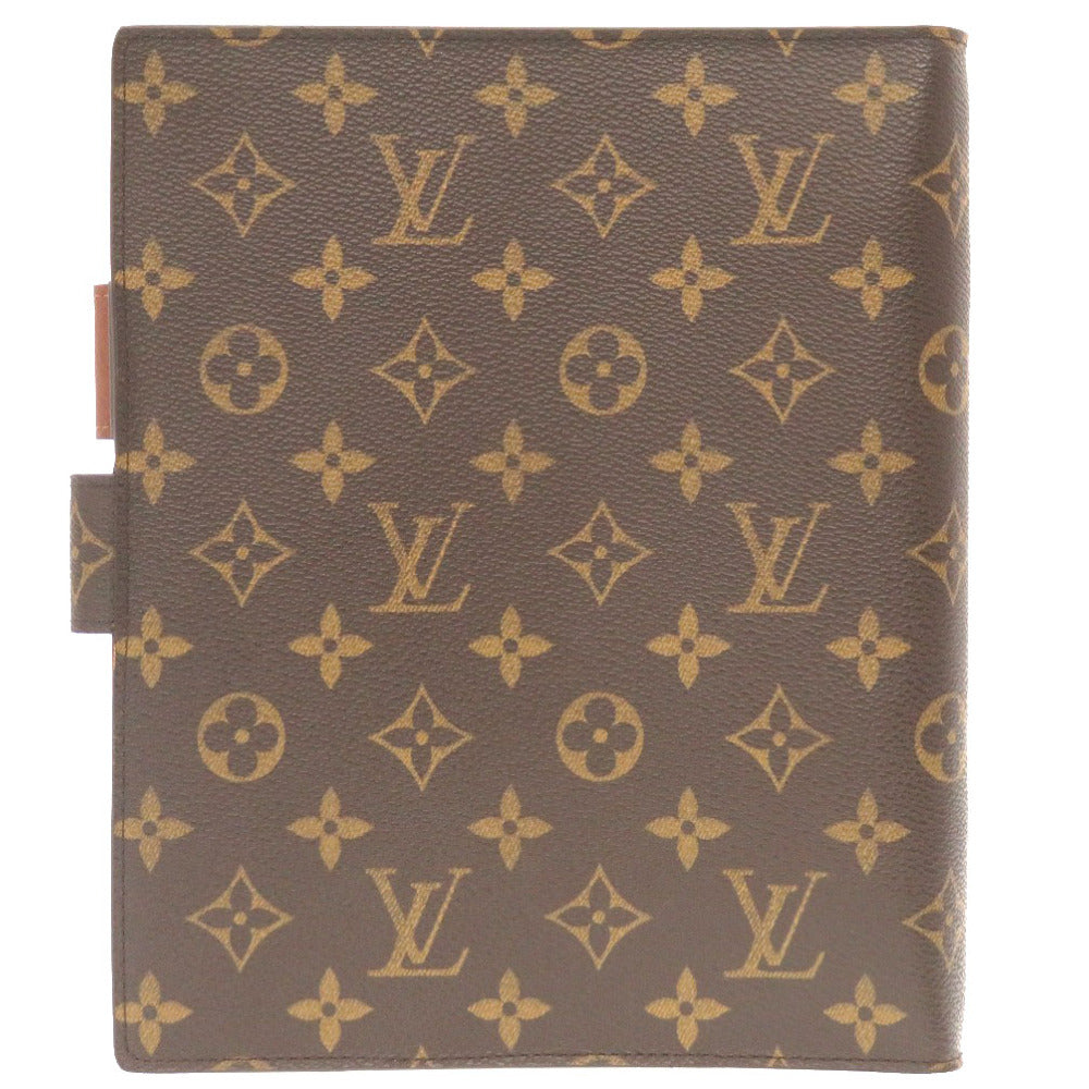 ベタ無し 美品 ルイ ヴィトン モノグラム アジェンダGM R20106 手帳カバー 手帳 LV 0075 【中古】 LOUIS VUITTON
