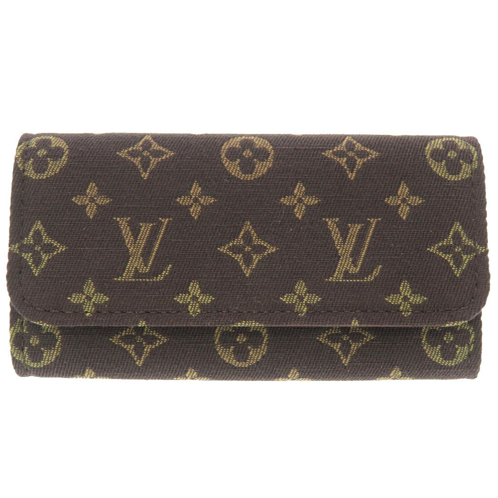 新品同様 ルイ ヴィトン モノグラム ミニラン エベヌ ミュルティクレ4 M95231 4連 キーケース LV 0076 【中古】 LOUIS VUITTON