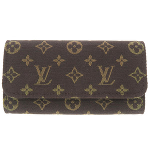 新品同様 ルイ ヴィトン モノグラム ミニラン エベヌ ミュルティクレ4 M95231 4連 キーケース LV 0076 【中古】 LOUIS VUITTON