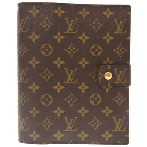 ベタ無し 美品 ルイ ヴィトン モノグラム アジェンダGM R20106 手帳カバー 手帳 LV 0077 【中古】 LOUIS VUITTON