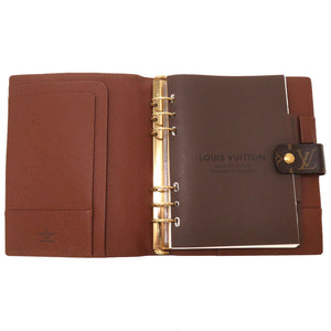 ベタ無し 美品 ルイ ヴィトン モノグラム アジェンダGM R20106 手帳カバー 手帳 LV 0077 【中古】 LOUIS VUITTON
