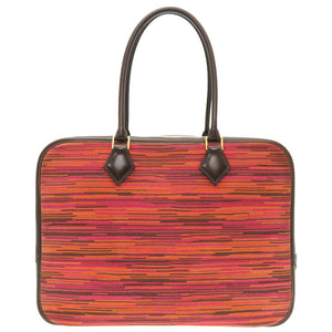 美品 エルメス プリュム32 ヴィブラート ボックスカーフ ハバナ ゴールド金具 □G刻印 ハンドバッグ バッグ 0078 【中古】 HERMES