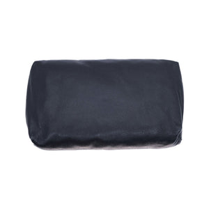 美品 クロムハーツ タイアード ティアーズ テッシュケース レザー ポーチ シルバー925 ブラック 黒 0084【中古】CHROME HEARTS