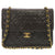 シャネル ラムスキン ブラック マトラッセ 3番台 ゴールドチェーン ショルダーバッグ バッグ 黒 0097 【中古】 CHANEL