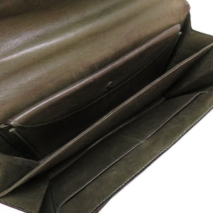 エルメス リングドゥ ポロサス ブラウン ゴールド金具 ハンドバッグ バッグ 茶 ヴィンテージ 0099 【中古】 HERMES