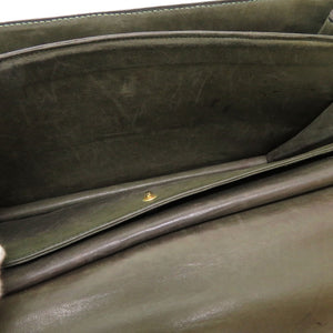 エルメス リングドゥ ポロサス ブラウン ゴールド金具 ハンドバッグ バッグ 茶 ヴィンテージ 0099 【中古】 HERMES