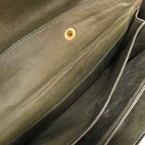 エルメス リングドゥ ポロサス ブラウン ゴールド金具 ハンドバッグ バッグ 茶 ヴィンテージ 0099 【中古】 HERMES